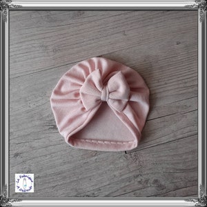 Turban bonnet bebe chaud fille nœud, buns ou tourbillon de la naissance à adulte image 3