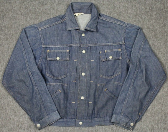 JCPenney Ranchcraft Vintage 60's-70's Denim Pleate