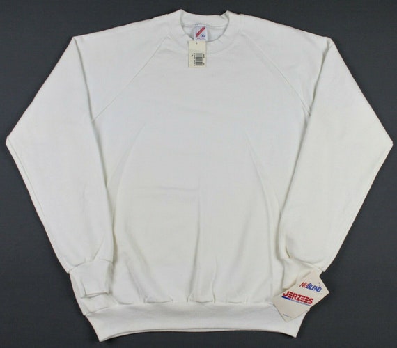 Deadstock JERZEES Vintage 80's-90's USA Blank Crew