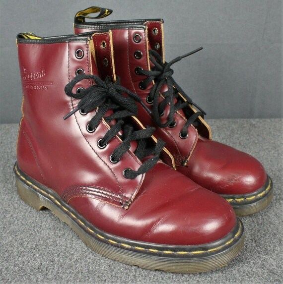 Dr Martens Vintage Made In England 1460 Oxblood Re