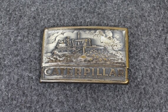 caterpillar belt buckle