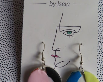 Mattise inspired Polymer Clay Earrings