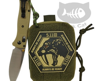 EDC pouch, case for multitool, flashlight, folding knife.
