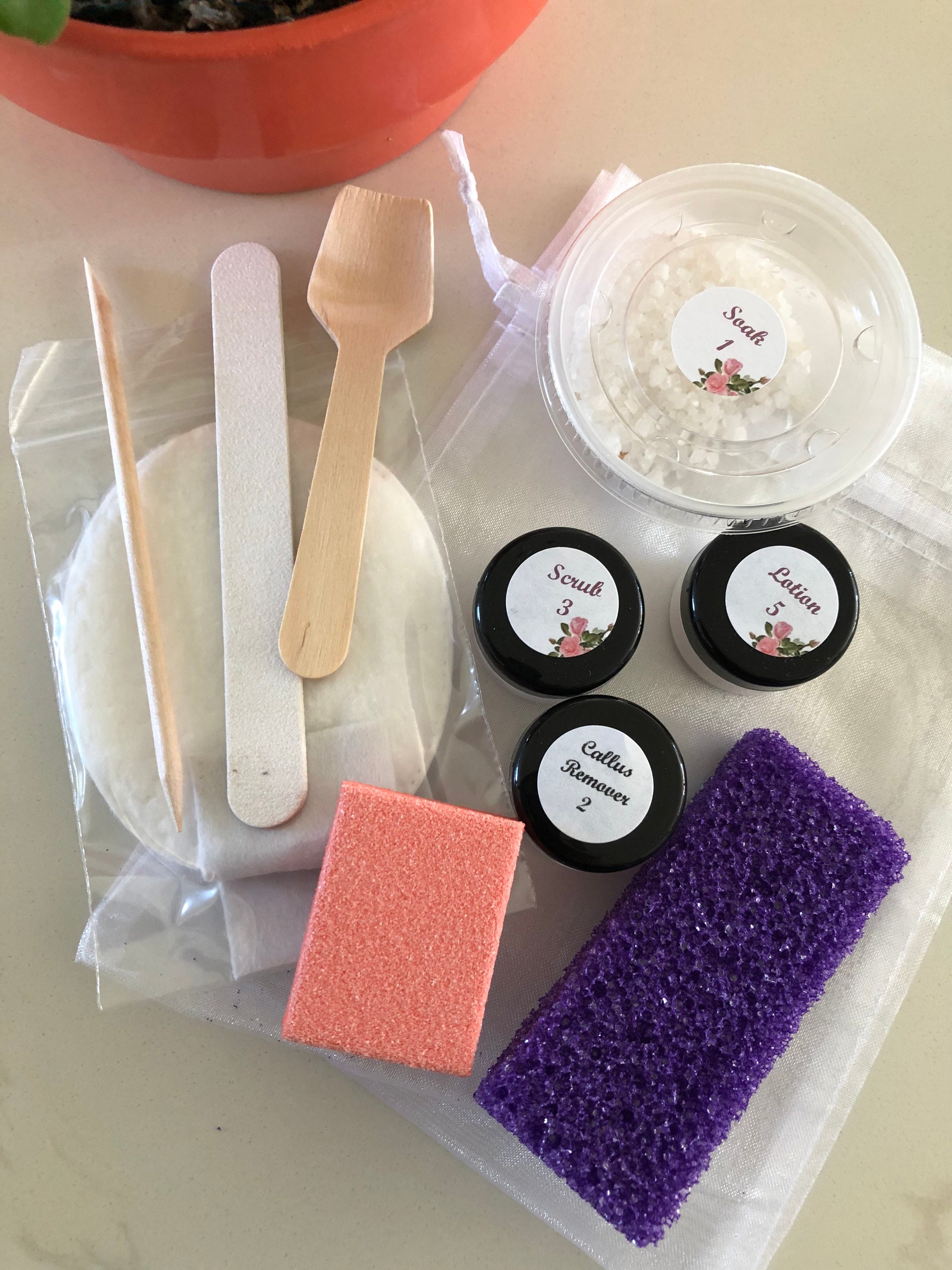 Basic Pedicure Kit Etsy
