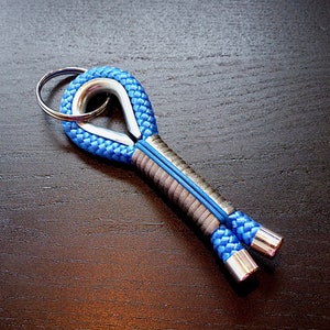Tau bowl pendant made of PPM climbing ropes with two-tone rigging