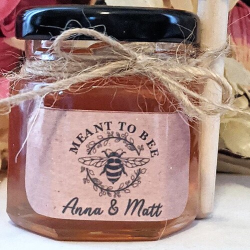 Honey Wedding Favors Personalized Honey Party Favor Etsy