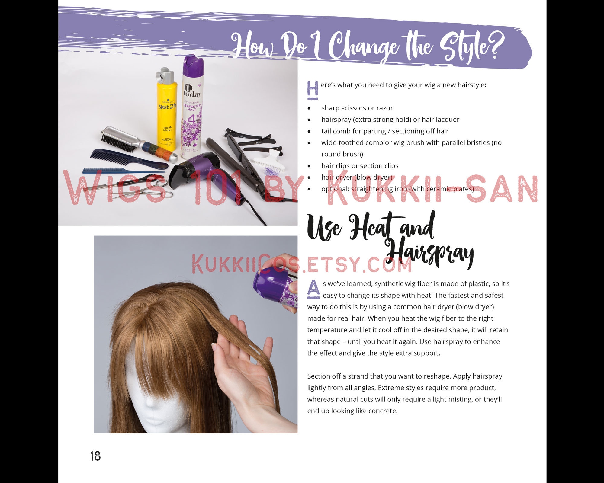 How to Wear Heavy Wigs – Wigs 101 by Kukkii-san