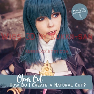 Wigs 3D by Kukkii-san: Tutorial E-Book Cosplay Wig Styling Beginners and Intermediate image 3