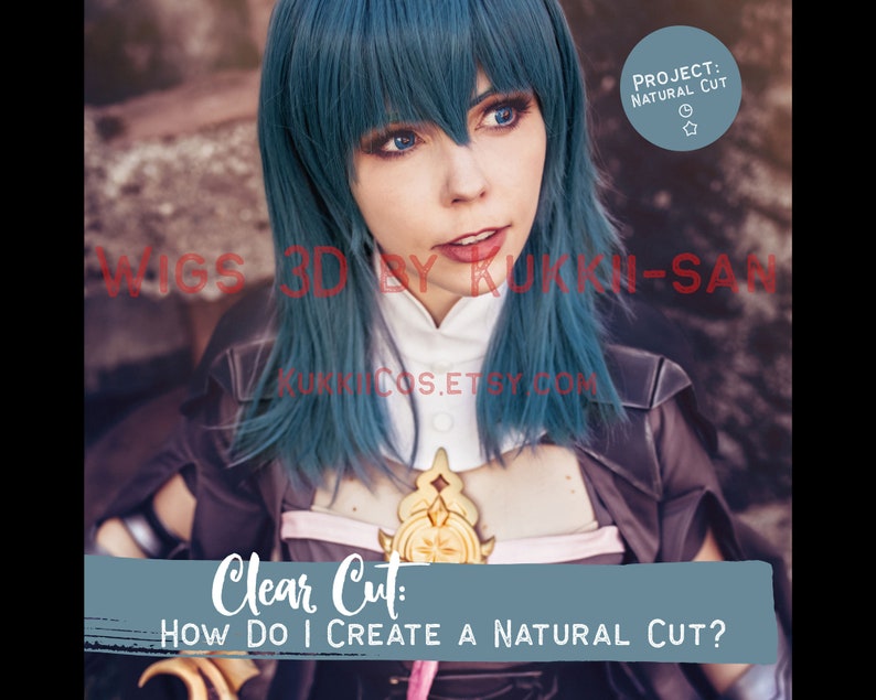 Wigs 3D by Kukkii-san: Tutorial E-Book Cosplay Wig Styling Beginners and Intermediate image 3