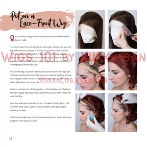Wigs 101 by Kukkii-san English Tutorial E-Book Cosplay Wig Styling for Beginners image 3