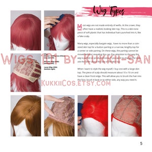 Wigs 101 by Kukkii-san English Tutorial E-Book Cosplay Wig Styling for Beginners image 2