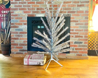 Vintage Christmas Aluminium Tree 48 Inch