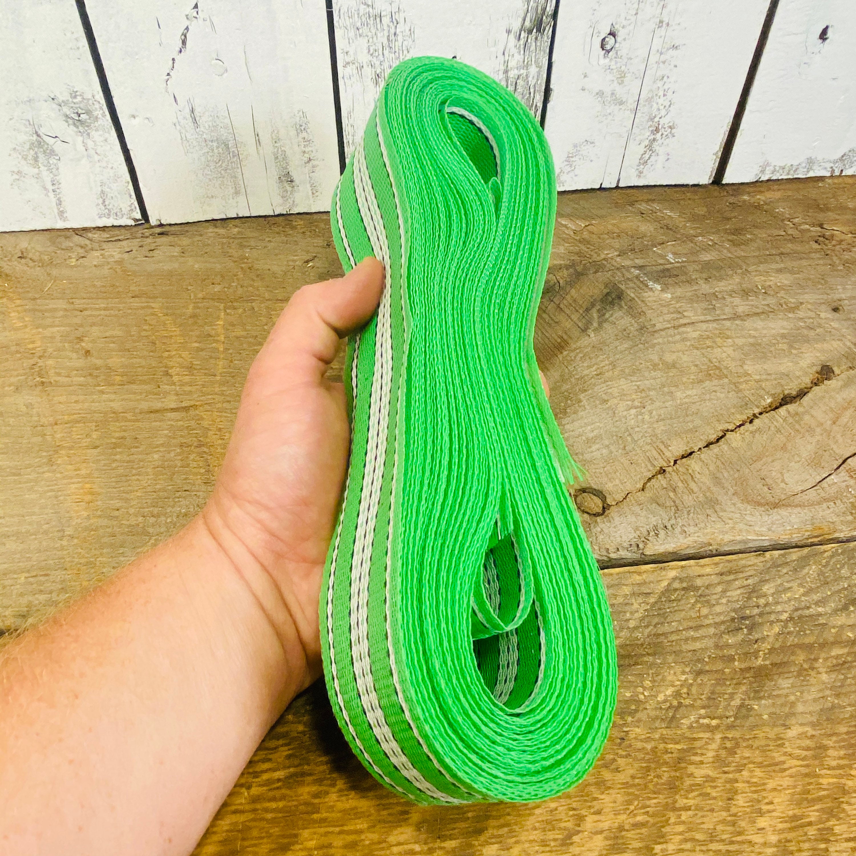 Vintage Green Outdoor Furniture Vinyl Strap Repair Kit Vintage Etsy