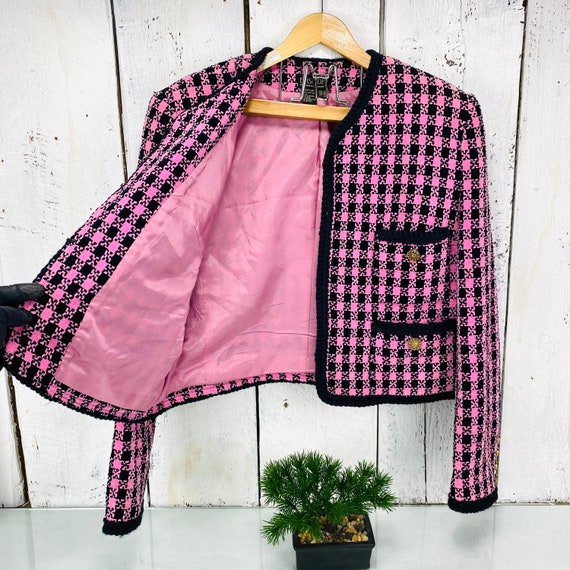 Vintage Pink Tweed jacket Episode By Carolyn Whri… - image 2