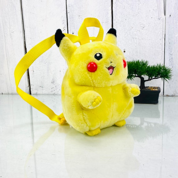 Vintage Pikachu Backpack Pokémon Yellow Nintendo … - image 2