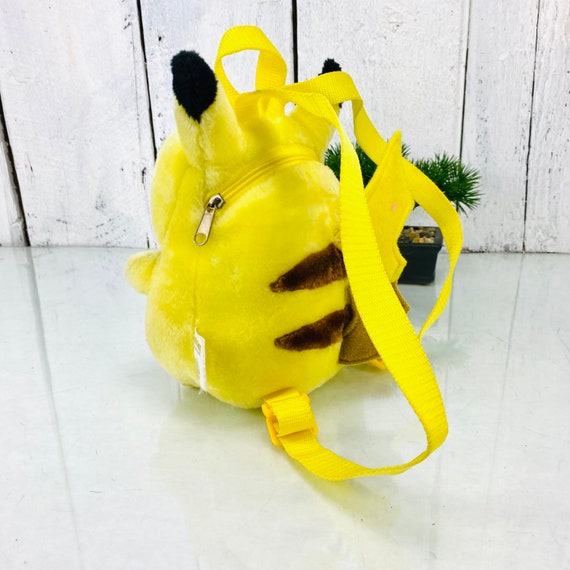 Vintage Pikachu Backpack Pokémon Yellow Nintendo … - image 4