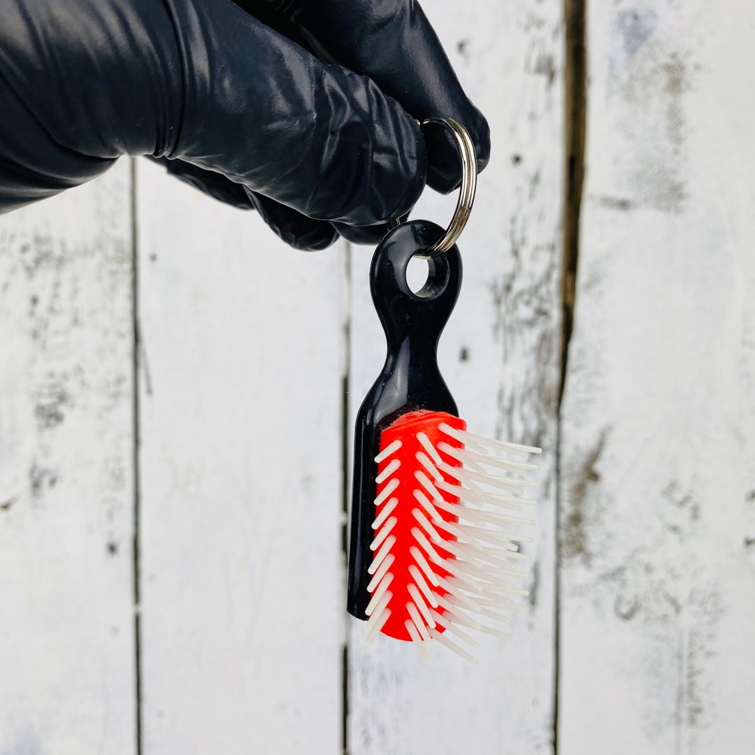 Vintage Hairbrush Keychain Etsy