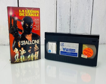 Vintage Sylvester Stallone VHS Legion of the Eagle, French Version