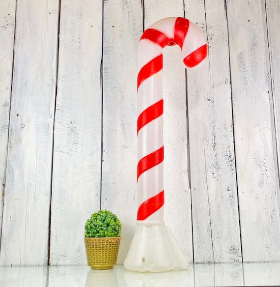 Christmas Candy Cane Blow Mold munimoro.gob.pe