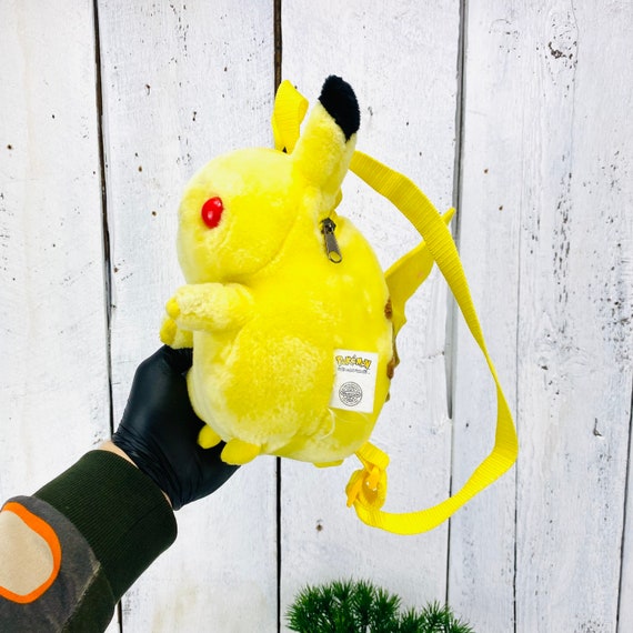 Vintage Pikachu Backpack Pokémon Yellow Nintendo … - image 7