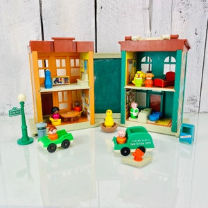 Vintage Fisher Price Sesame Street House