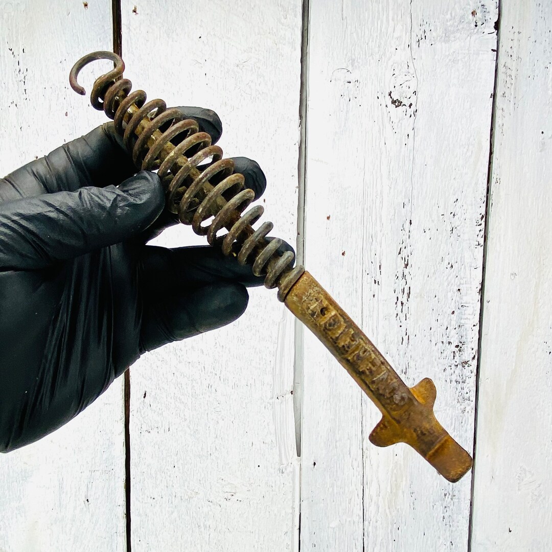 Antique Cast Iron Handle for Cast Iron Wood Stove Etsy