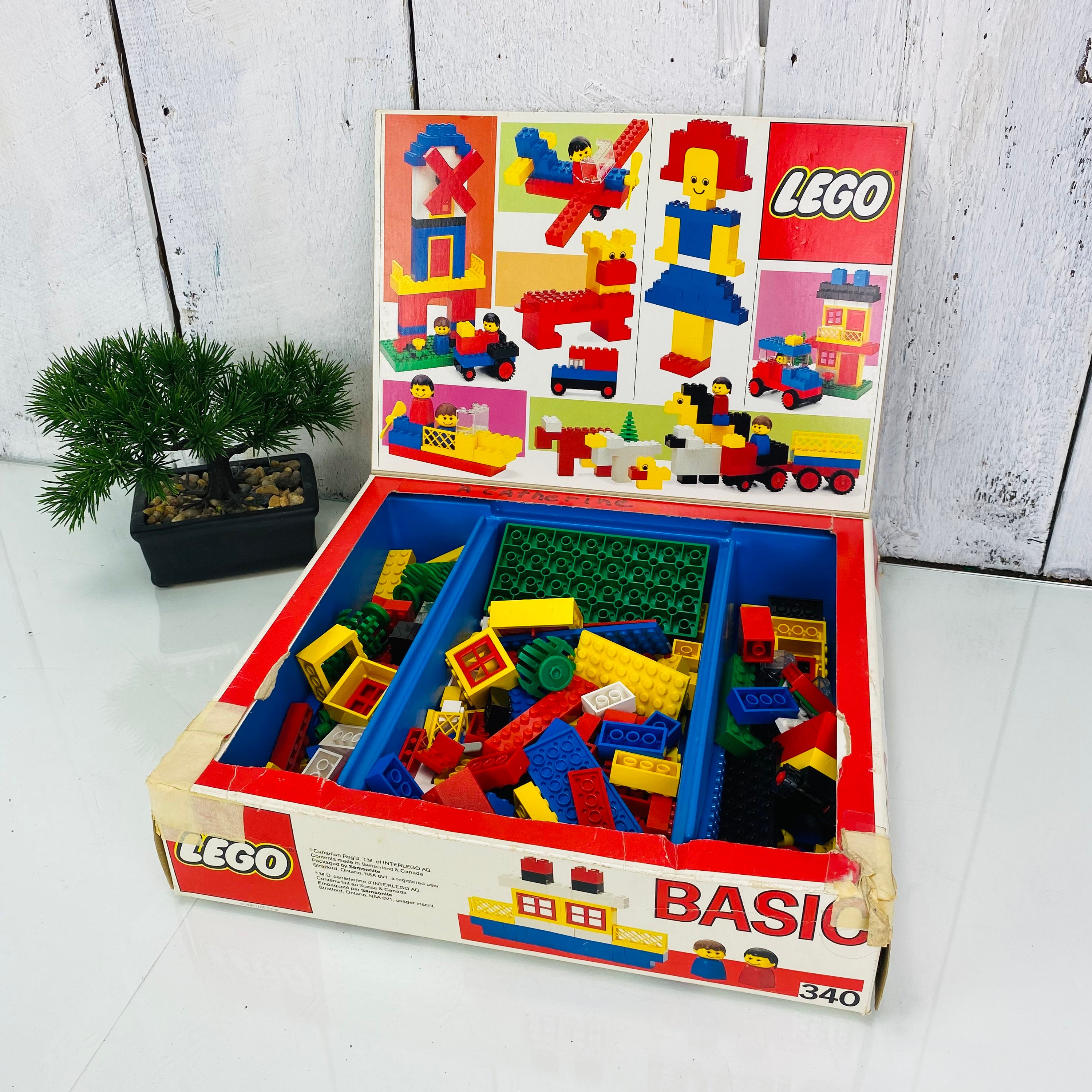 forhold betale sig Objector Vintage Old Lego Box Basic Set - Etsy