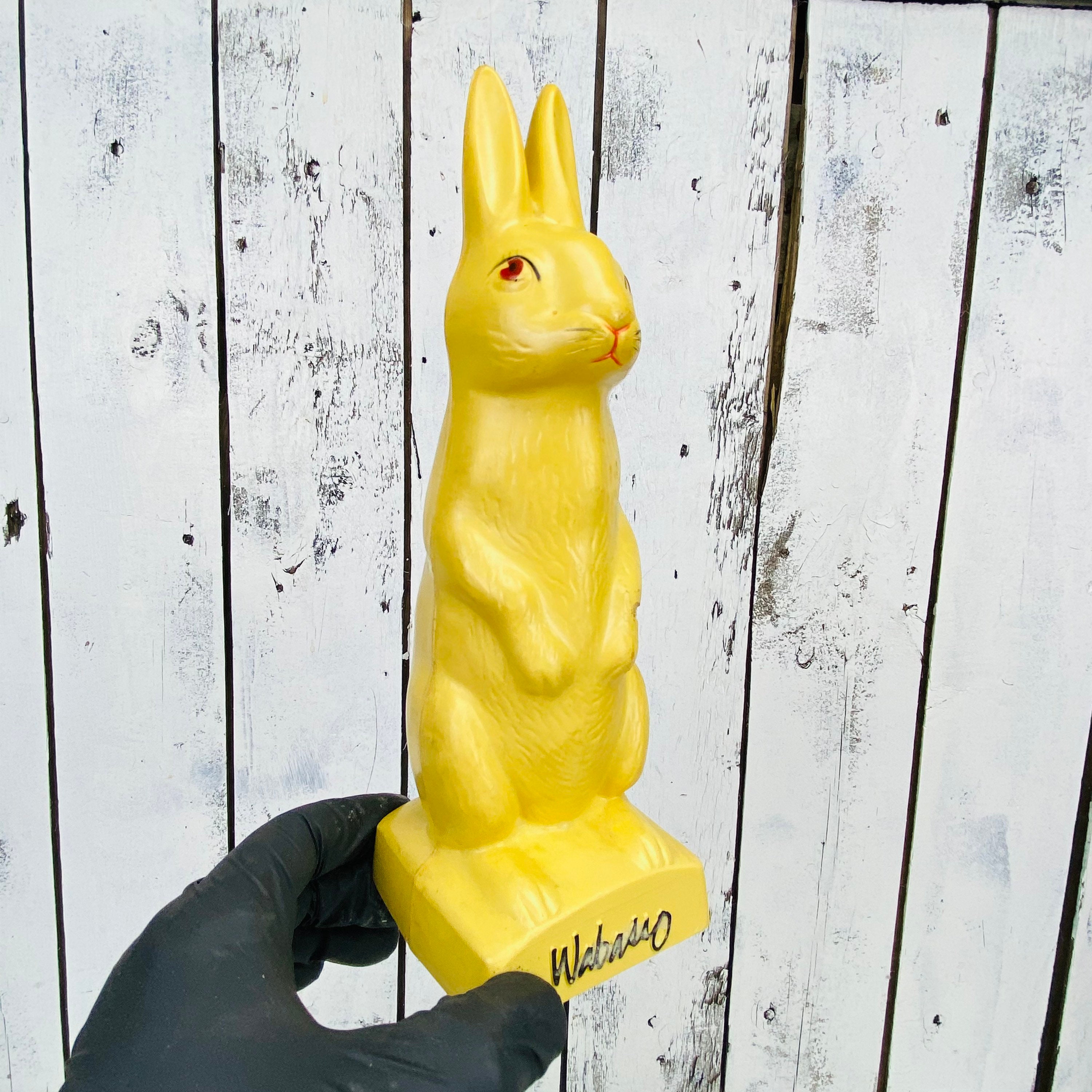 Vintage Wabasso Rabbit Plastic Bank Mascott Etsy UK