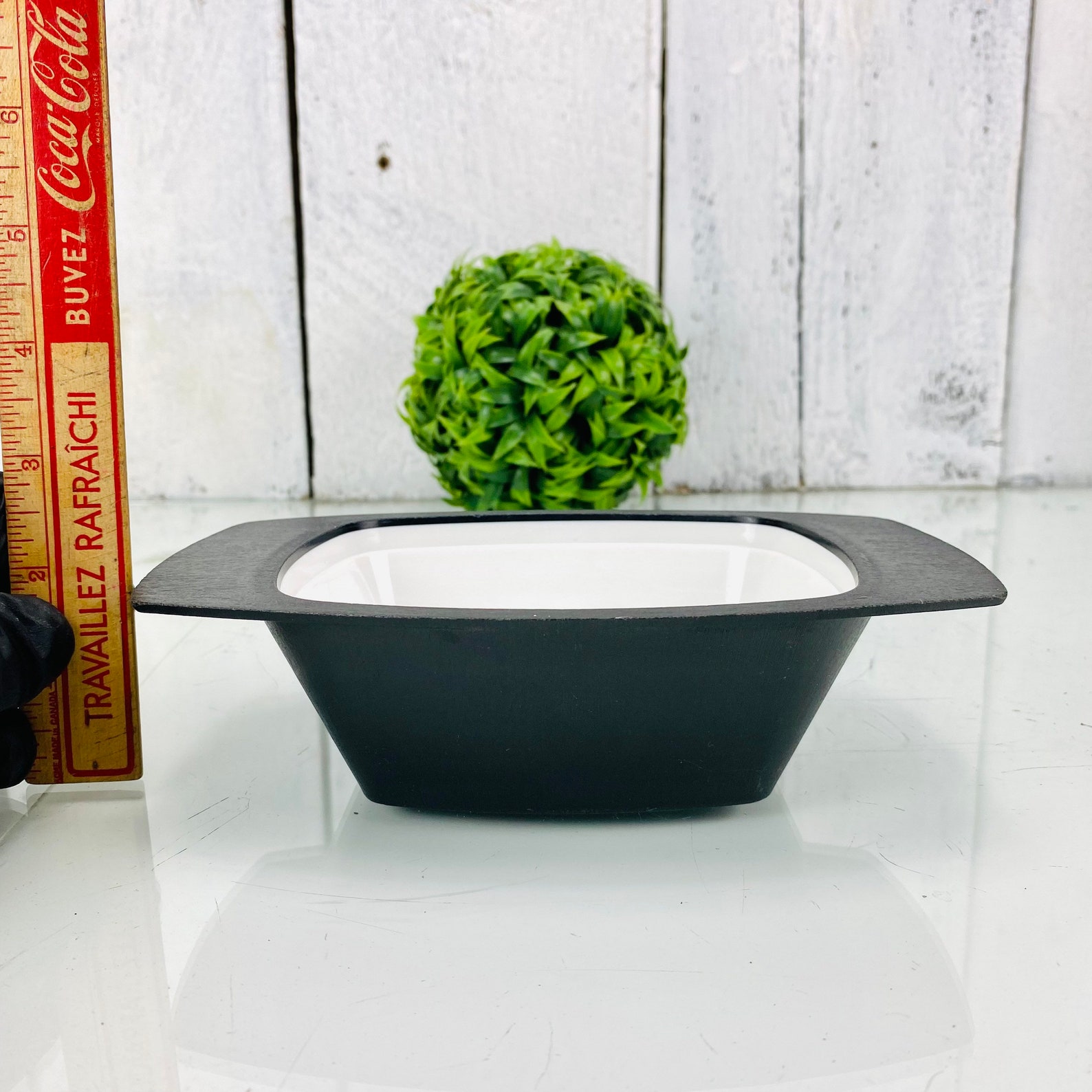 Vintage Gini Accalac Black Butter Dish Plastic Butter Dish Etsy Canada