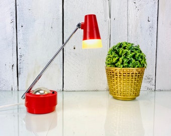 Vintage Desk Lamp Articulate Red Design Lamp,Space Lamp,Retro Light