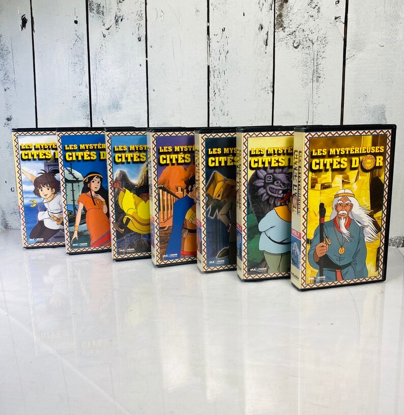 VHS video cassette set the cities of gold1 to 7 image 1