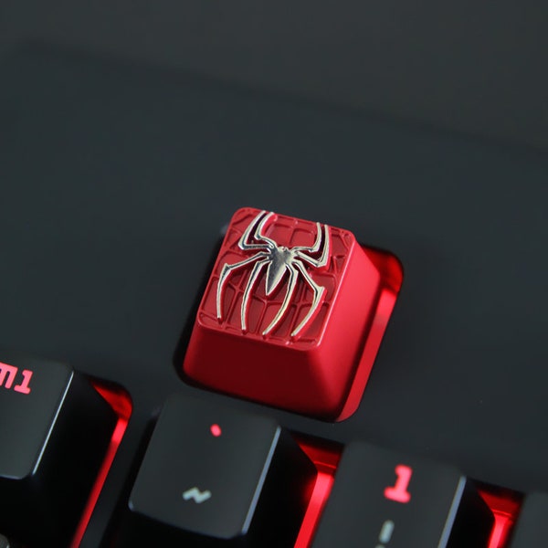 Spider symbol keycap for MX mechanical keyboard