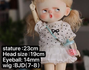 OOAK.Sunny‘s original design .head + wig + body + clothes + shoes BJD doll handmade doll Sunny Doll
