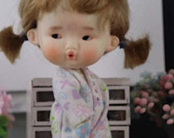 Sunny‘s original design .ob11 doll . obitsu11 doll.head + wig + body + clothes + shoes BJD doll handmade doll Sunny Doll