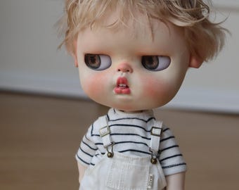 Blythe Doll, OOAK Custom Blythe, Collection Doll, Einzigartige Doll, Dekorative Kunst Doll.Realistic Doll