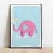 Nursery Printable Set Animals Printable Set Set of 3 Nursery - Etsy