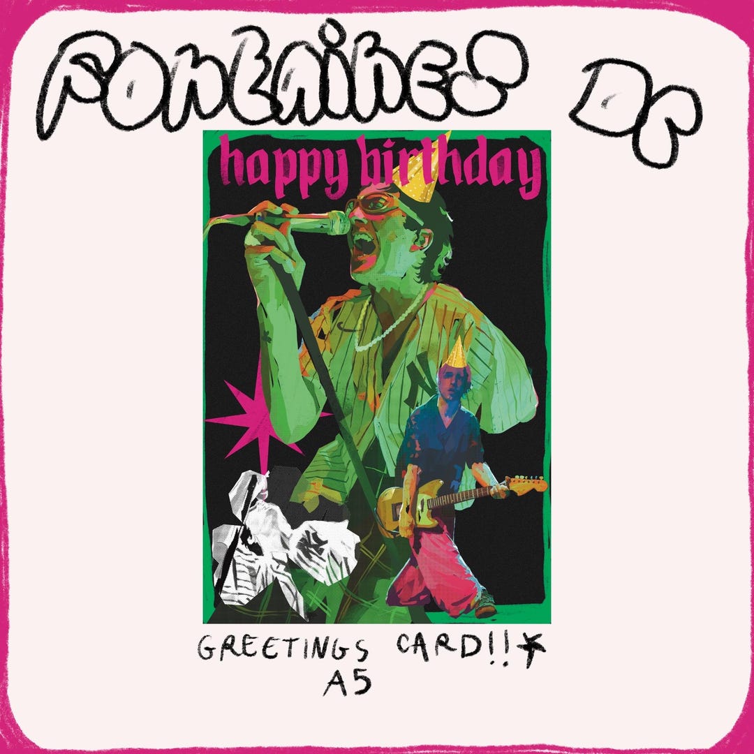Fontaines DC Birthday Card | A5 Greetings Card - Etsy