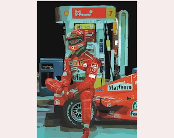 Michael Schumacher Print | F1