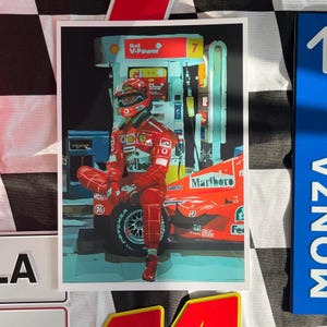 ミハエル・シューマッハ プリント | F1
