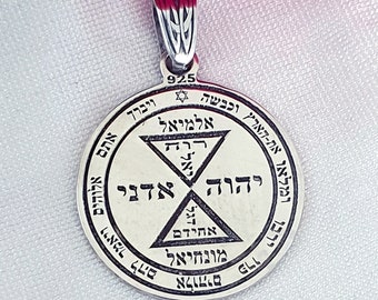 Pendant Amulet Talisman of Kabbalah Matching those looking for a life partner /Talisman Marriage / Gold 9-14k/ Silver925/Personalized