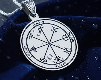 The Third Pentacle of Saturn.The Seal of Protection Against Plots.