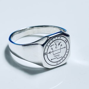 Ring Talisman for winning the lottery, or any other gambling game. Silver 925