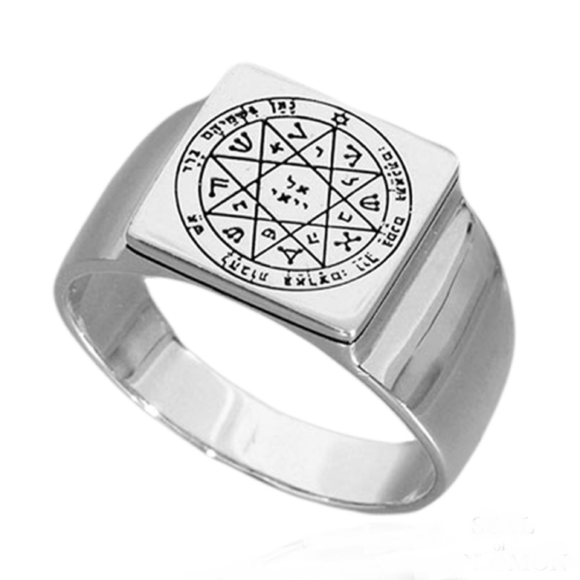 The Ring on the Protection sterling Silver 925 Etsy