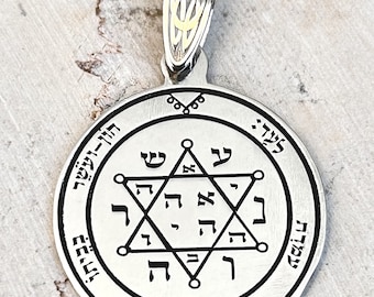 Sterling Silver Amulet Seal of Mental equilibrium