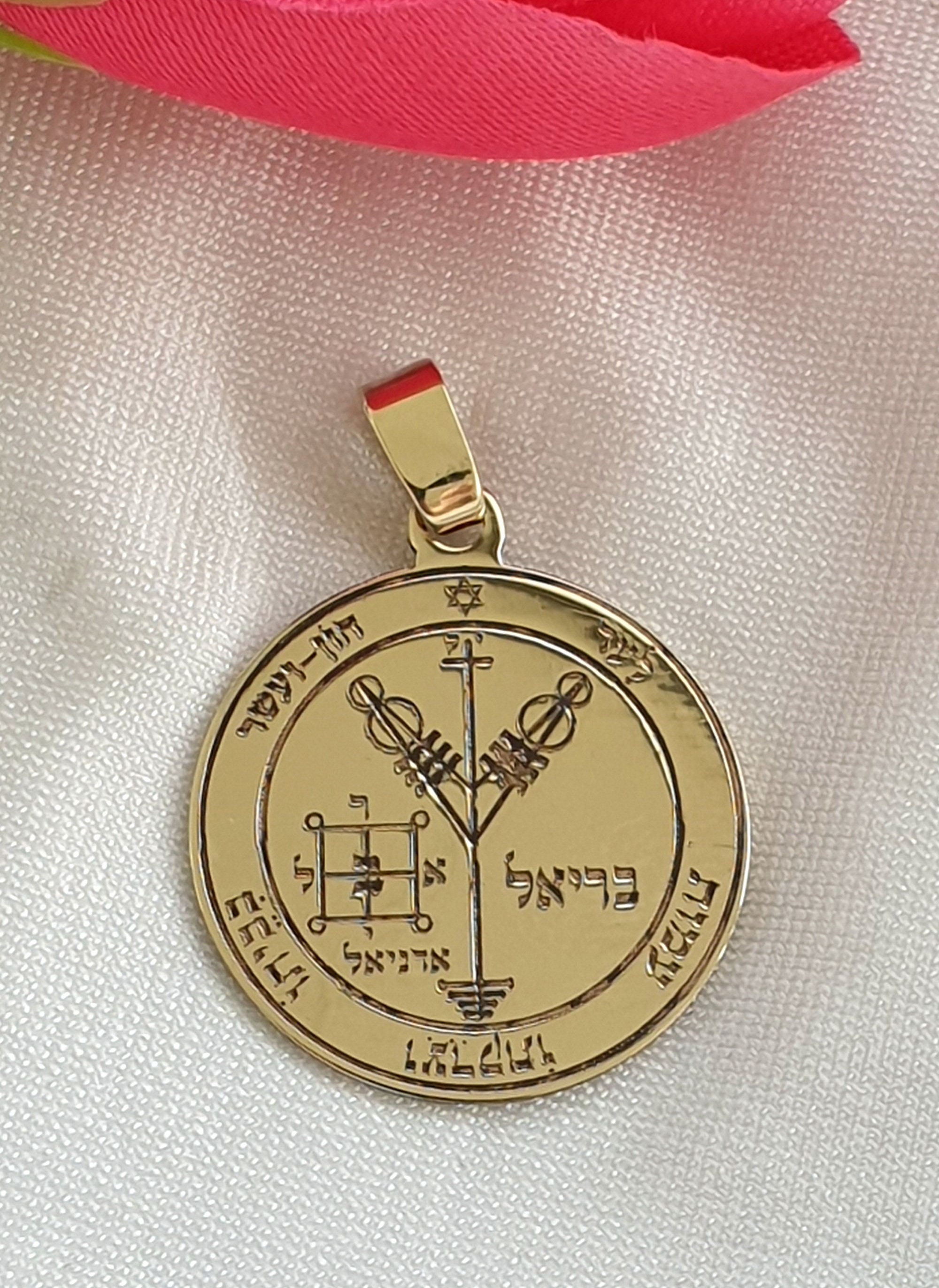 The Strongest Amulet of Wealth Money Amulet 14k9k Yellow Etsy UK