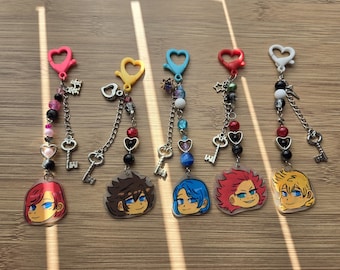 Handmade Kingdom Hearts Keychain: Anime Gamer Gift