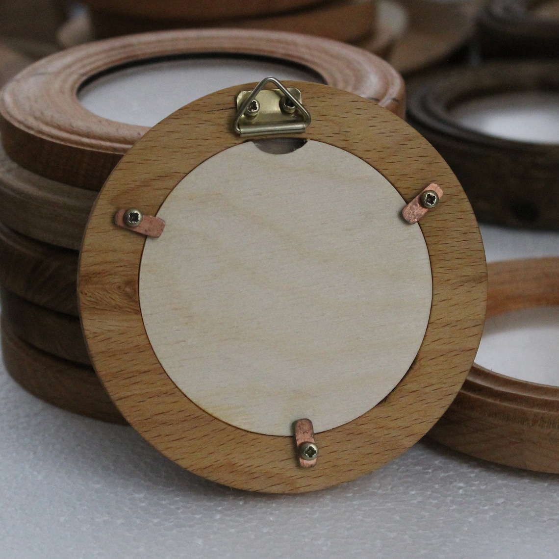 Round wooden frame for embroidery size 7 cm 2.76 inches Etsy