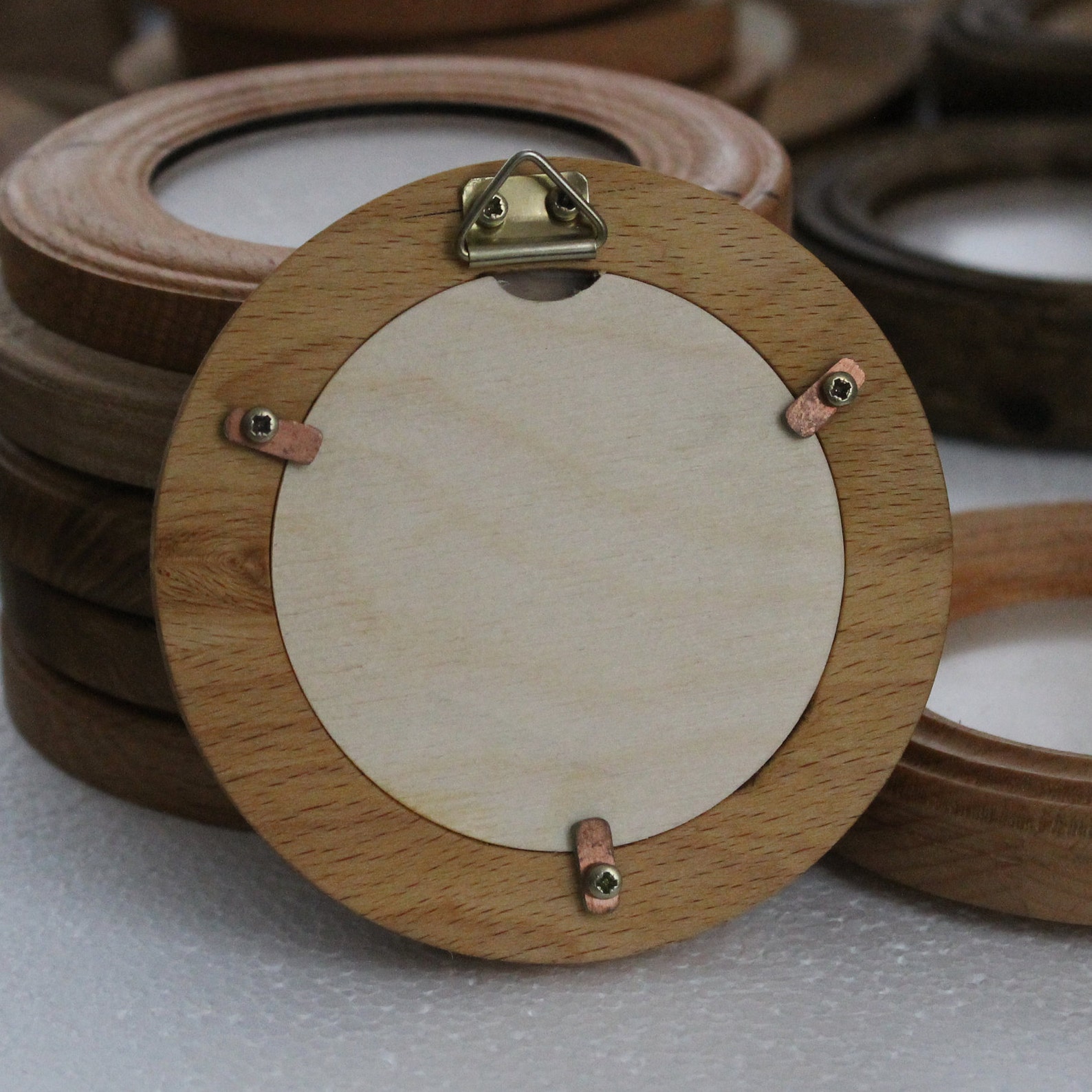 Round wooden frame for embroidery size 7 cm 2.76 inches Etsy