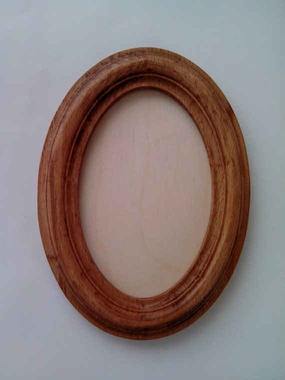 Oval wooden frame for embroidery birthday gifts for her Etsy