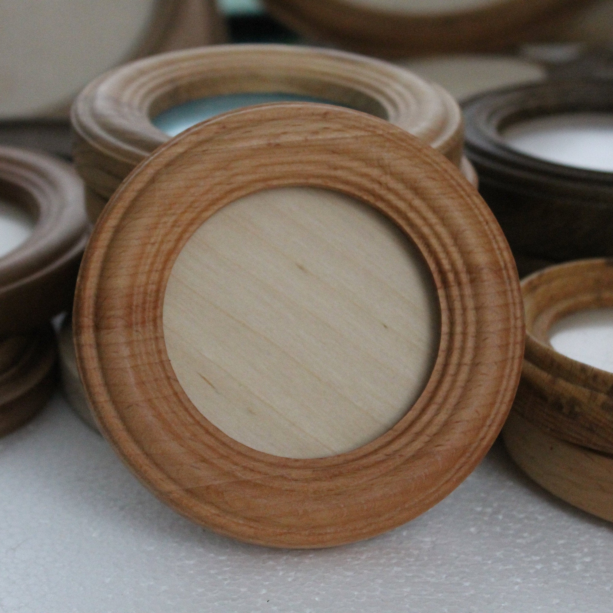 Round wooden frame for embroidery size 7 cm 2.76 inches Etsy